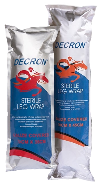 Gauze-Covered Cotton Wool Leg Wrap - Sterile