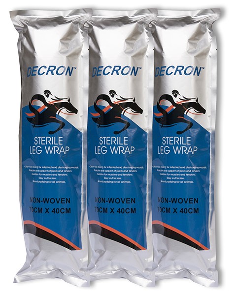 Non-Woven Cotton Wool Leg Wrap - Sterile